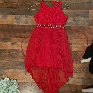 Red my Michelle girls dress never been worn